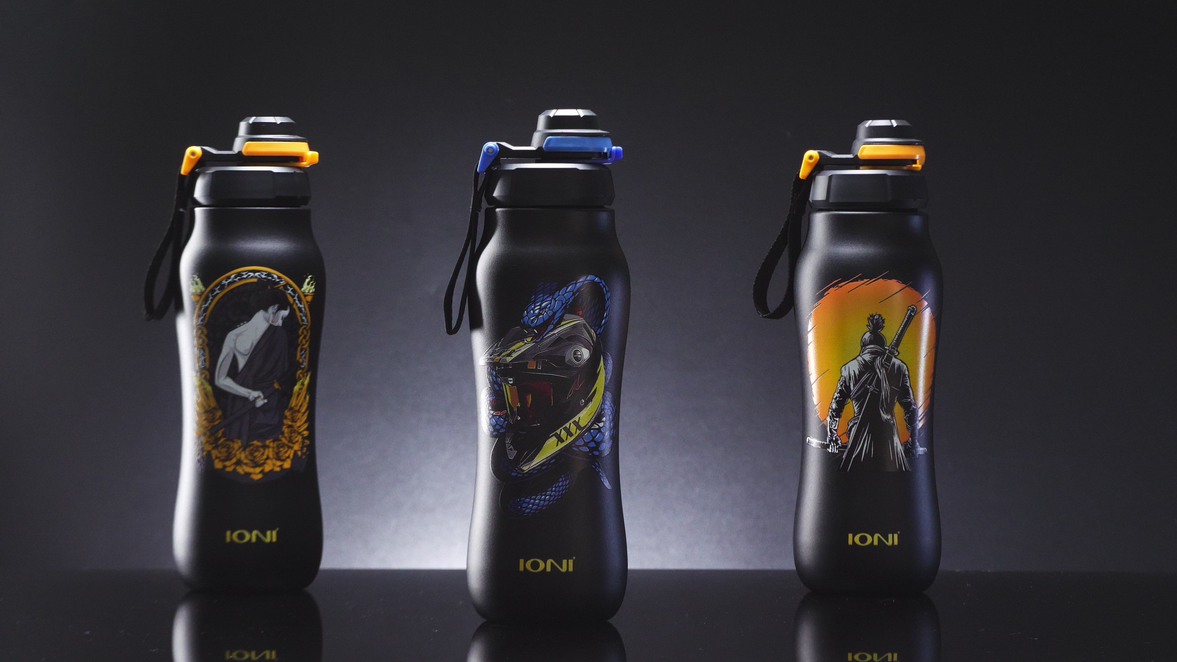 Load video: IONI Designer Water Bottles